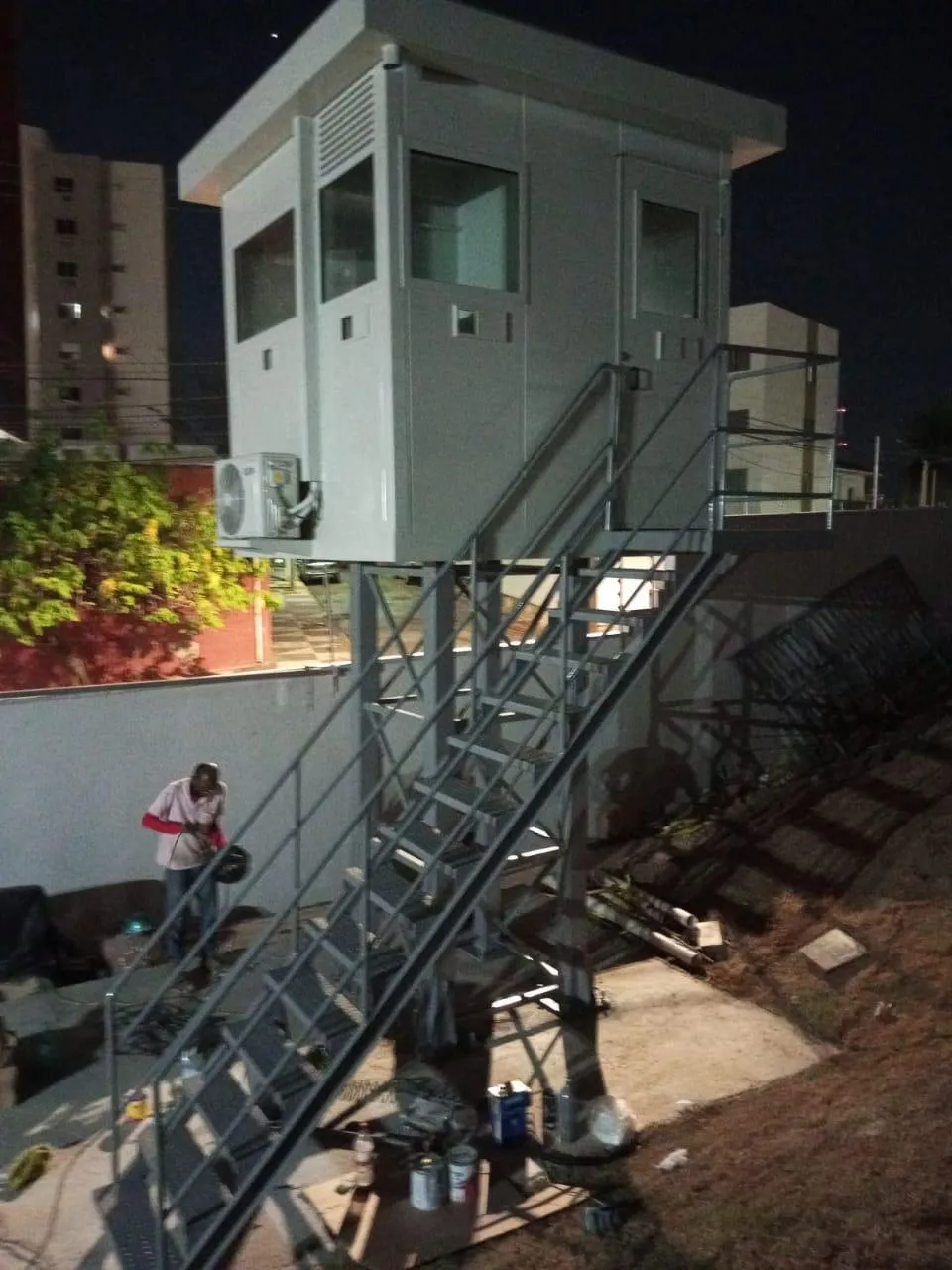 Cabine blindada